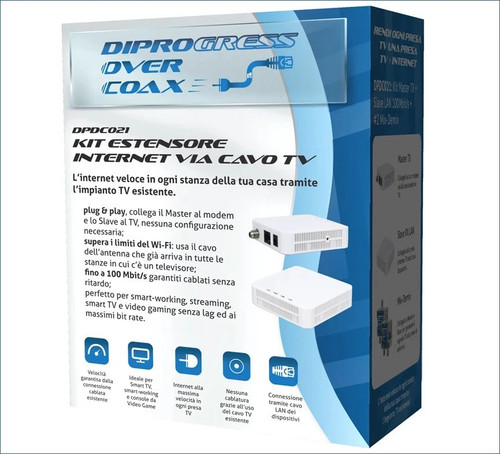 Kit estensore rete internet - kit, di