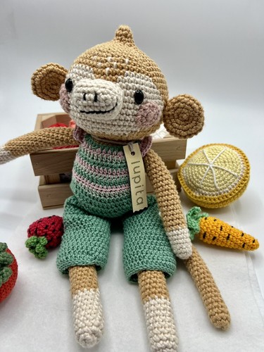 Scimmietta amigurumi fatto a - scimmietta,
