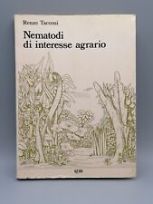 Nematodi Di Interesse Agrario Libro Renzo Tacconi Clueb Zoologia Agraria 1980