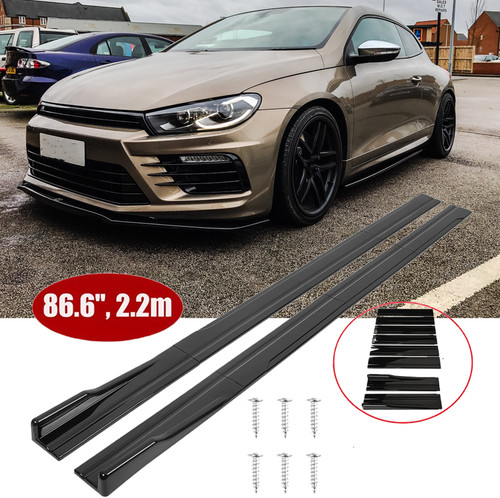 2 m minigonne - 86,6"/2,, laterali