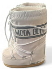Moon Boots bambini snowboots stivali invernali stivali da neve stivali stivali bianchi nuovi
