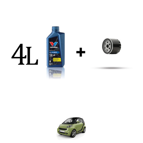 Kit filtro olio per smart - kit, 4l