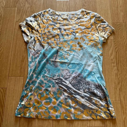 Shirt blumarine leopard - t-shirt,