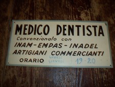 Targa Vinage Dentista Su Faesite