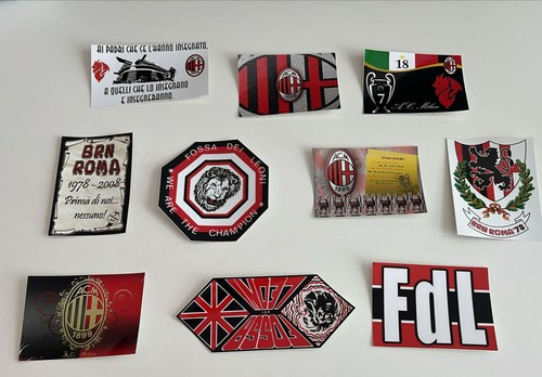 Milan adesivi stickers - 10,