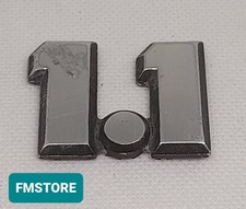 Ford 1100 logo - 1.1, metallo