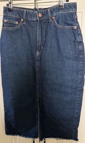 Gonna midi denim gap - gap, icon