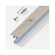 Raccordo a T per parquet rovere/grigio - Lunghezza 100 cm