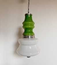 Lampadario Space Age Vetro