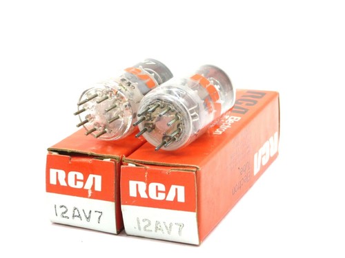 New rca 12av7 electron - rca, tube