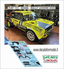 DECALS 1:43 FIAT 131 ABARTH