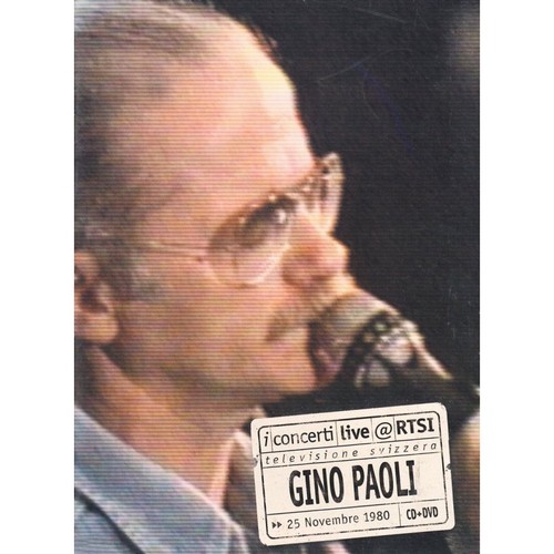 Gino paoli concerti live - cd,