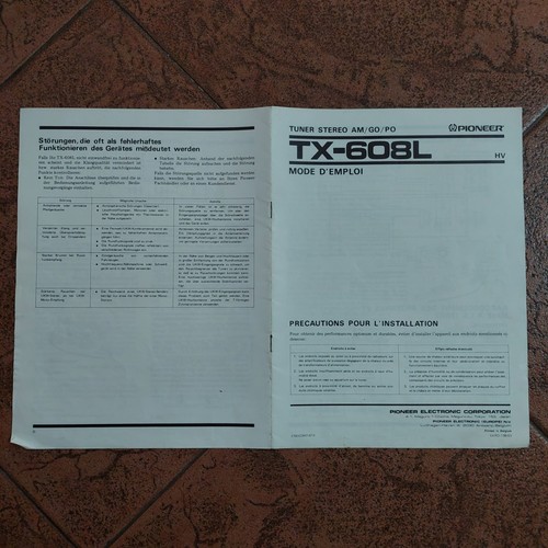 Manuale istruzioni