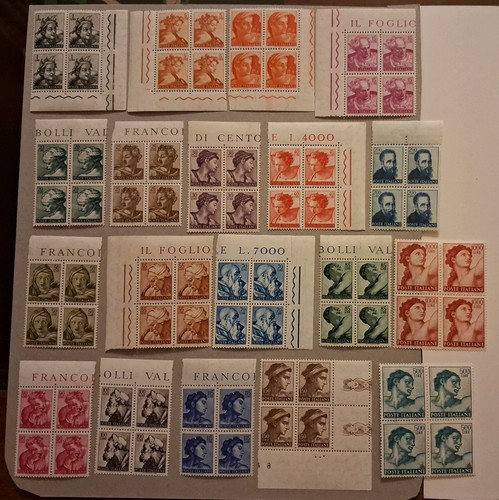 Francobolli italia 1961 - francobolli,