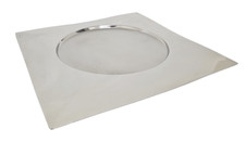 Piatto Sottopiatto in Acciaio Inox Lagostina Cube Quadrato - Plate 29 cm