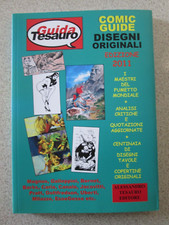 GUIDA TESAURO - COMIC GUIDE 2011 DISEGNI ORIGINALI - DYLAN DOG TEX DIABOLIK MARK