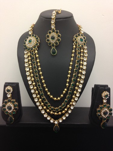 Orecchini collana indiani