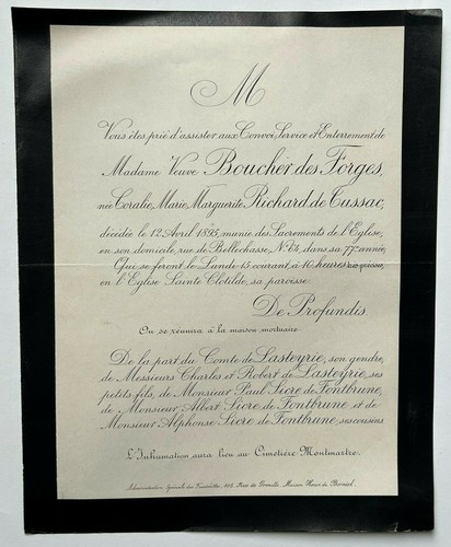 Boucher des forges richard - des,