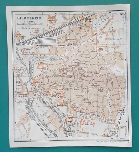 Mappa baedeker 1925 - mappa,