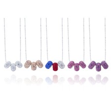 Collana Janeo Elementi Cristallo Swarovski Stile Shamballa Donna Regalo Natale