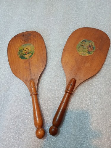 Antica coppia racchette - racchette, tennis