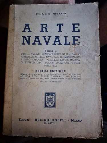 Imperato arte navale volume - imperato,