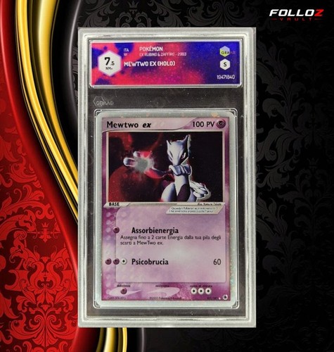 Carta pokemon mewtwo rubino - carta,