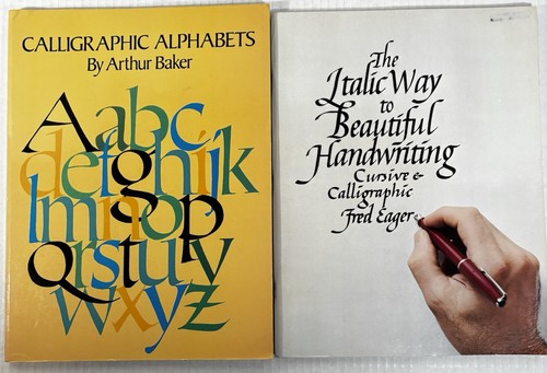 Books calligraphic alphabets - 2,
