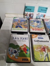 Lotto 6 Giochi Sega Master