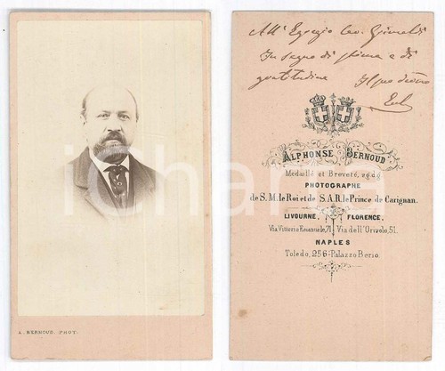 1875 ritratto maschile - 1875, ca