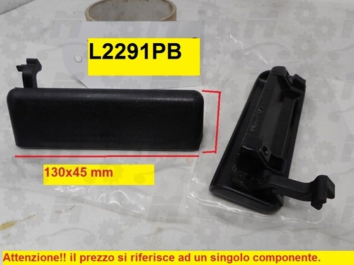 Maniglia esterna nera pvc - maniglia,