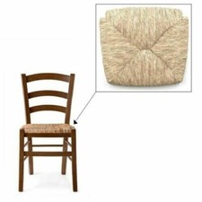 SEDUTA IN PAGLIA RICAMBIO PER SEDIE VENEZIA O PAESANA IN LEGNO P. ARTIGIANALE
