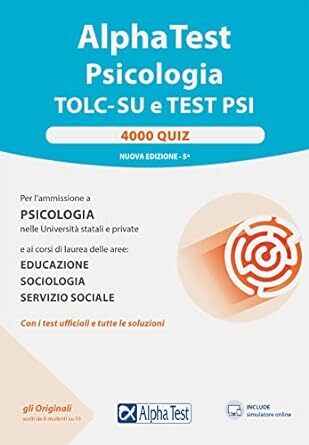 Alpha test psicologia 4000 - alpha,
