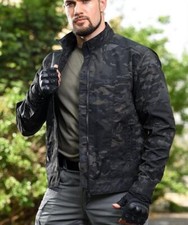 Giacca da combattimento tattico uomo softair esercito militare caccia TAD cappotto casual mimetico