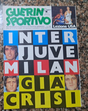 Guerin Sportivo rivista n.24-1974-Juve-Inter-Milan