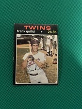 Carta Baseball 1971 Topps