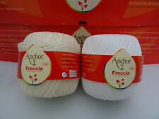 FRECCIA GOMITOLO cotone FILO DI SCOZIA perlato x uncinetto 200 gr. PANNA n°25