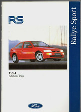 Ford RS Range 1994 Ed 2 UK