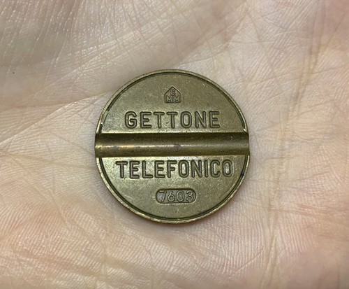 Gettone telefonico numero - gettone,