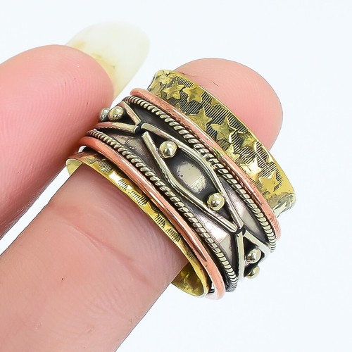 Anello ottone fatto - a, mano