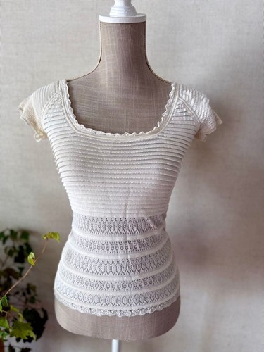 Maglia bianca vintage