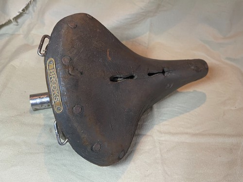 Sella vintage brooks pelle - vintage,