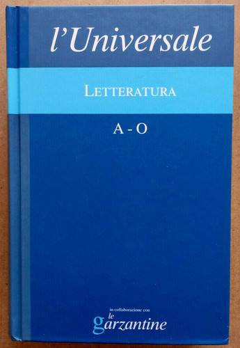 Libro universale letteratura - libro, l'universale