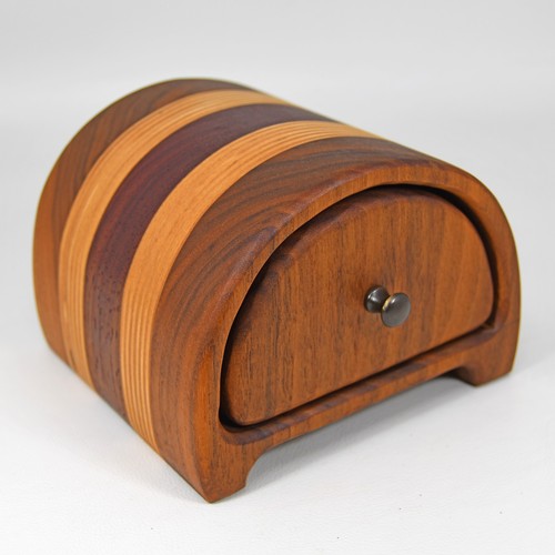 Portagioie artigianale legno