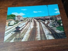 cartolina Castelfranco Veneto  Stazione Ffss  Treno Littorina  Anni 70 