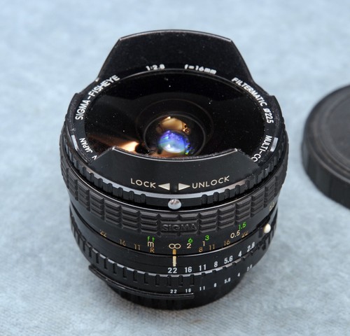 Obiettivo sigma fisheye - obiettivo,