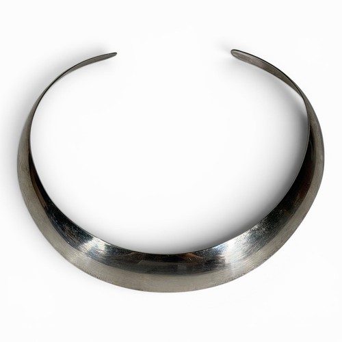Collana torque rigida bombata - rigida,