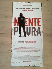 NIENTE PAURA Locandina Film 33x70 Poster Originale Cinema LUCIANO LIGABUE RARA