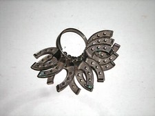 PORTACHIAVI FERRO DI CAVALLO PORTAFORTUNA VINTAGE