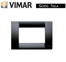 PLACCA CLASSICA 3P NERO VIMAR